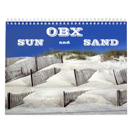 OBX Zon en Zand Kalender (Hoes)
