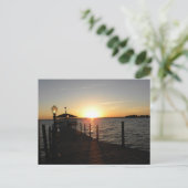 OC gazebo sunset Briefkaart (Staand voorkant)