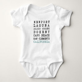 OC strandt Baby Bodysuit