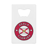 Ocala Florida Kredietkaart Flessenopener (Voorkant)
