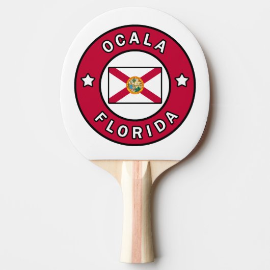 Ocala Florida Tafeltennisbatje (Voorkant)