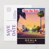 Ocala, Floride, Carte postale de voyage, (Devant / Derrière)