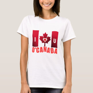 O'Canada, ik hou van je T-shirt