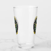 O'Carroll/Carroll Irish Shield Beer Glass Glas (Links)