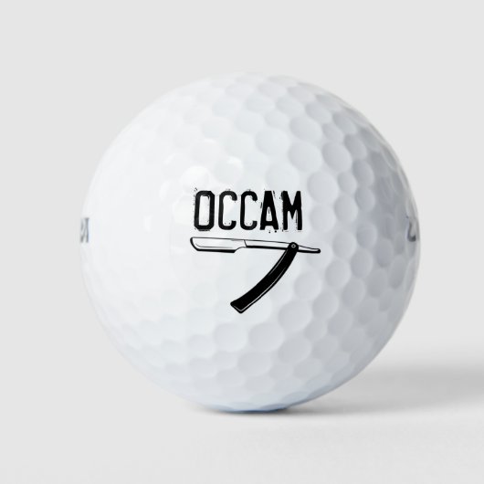 Occam's Razor Golfballen (Voorkant)