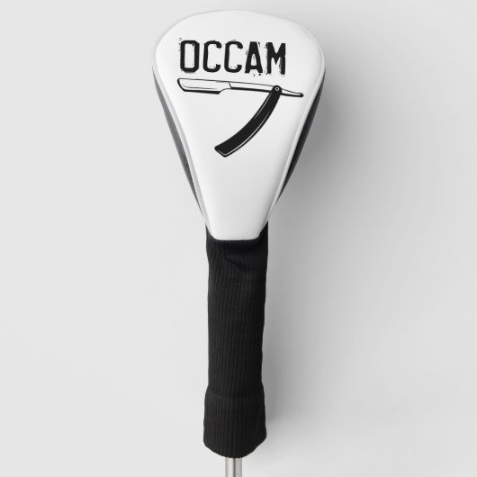 Occam's Razor Golfheadcover (Voorkant)