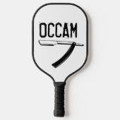 Occam's Razor Pickleball Paddle (Achterkant)