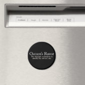 Occam's Razor Scientific Problem Solution Magneet (Insitu (Vaatwasser))