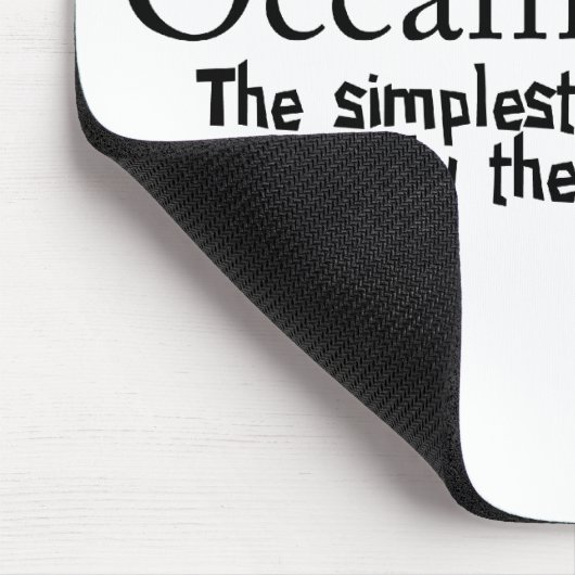 Occam's Razor Scientific Problem Solution Muismat (Hoek)
