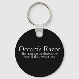 Occam's Razor Scientific Problem Solution Sleutelhanger