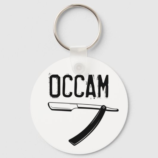 Occam's Razor Sleutelhanger (Voorkant)