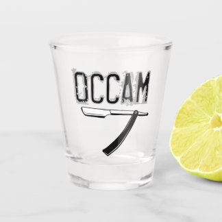 Occam's scheermes shot glas