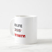 Occasion de milieu de la vie - tasse (Devant gauche)