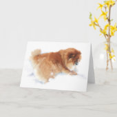 OCCASION FAISANT la carte d'ANGES de NEIGE (Fleur jaune)