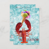 Occasion spéciale Cocktail Party Invitation (Devant / Derrière)