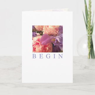 Occasions Kaart: Begin Kaart
