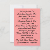 Occidental autour des invitations de Fête de la (Dos)