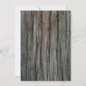 Occidental Tree Bark Wedding Invitations (Dos)