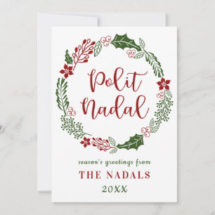 Occitaans Prettig Kerstfeest, Op Maat Feestdagenkaart