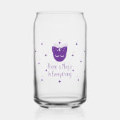 Occult Blakc Chat Gothique Drinkware (Verso)