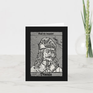 Occult Dracula - Vlad the Impaler Horror Vampire Kaart