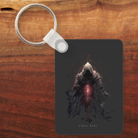 Occult Figure Dark Art Sleutelhanger (Voorkant)