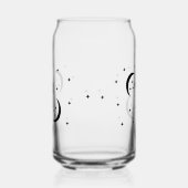 Occult Moon Child Gothic Drinkware Blikvorm Glas (Links)