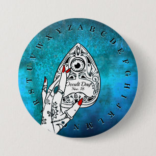 occulte dag ronde button 7,6 cm