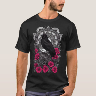 Occulte Emo Raven Witchy Gothic Esthetische Grunge T-shirt