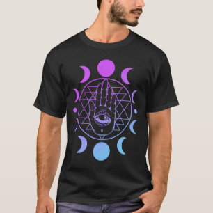 Occulte esthetische kleren Zachte Gothische Maan F T-shirt
