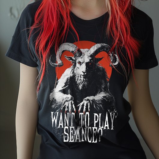  occulte gotische Baphomet Séance Horror T-shirt