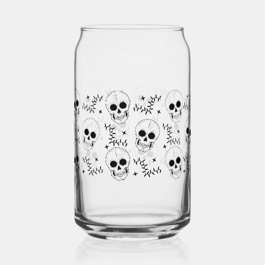 Occulte Skull Star Can Glass Wrap (Recto)