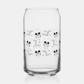 Occulte Skull Star Can Glass Wrap (Verso)