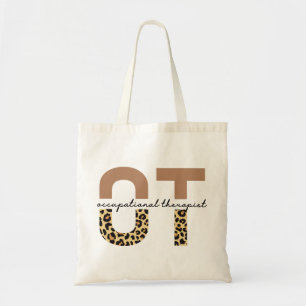 Occupational therapeut OT-cheetah-cadeaus Tote Bag
