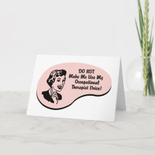 Occupational Therapist Voice Kaart