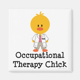 Occupational Therapy Chick Magnet Magneet