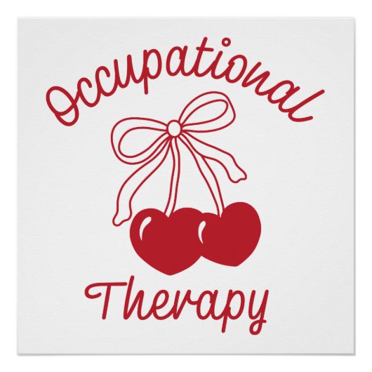 Occupational Therapy COTA Therapist Perfect Poster (Voorkant)