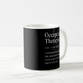 Occupational Therapy Funny Ot Definition Therapist Koffiemok (Voorkant rechts)