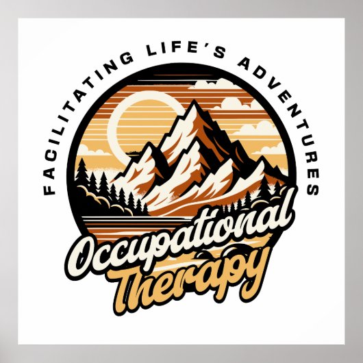 Occupational Therapy Funny  Poster (Voorkant)
