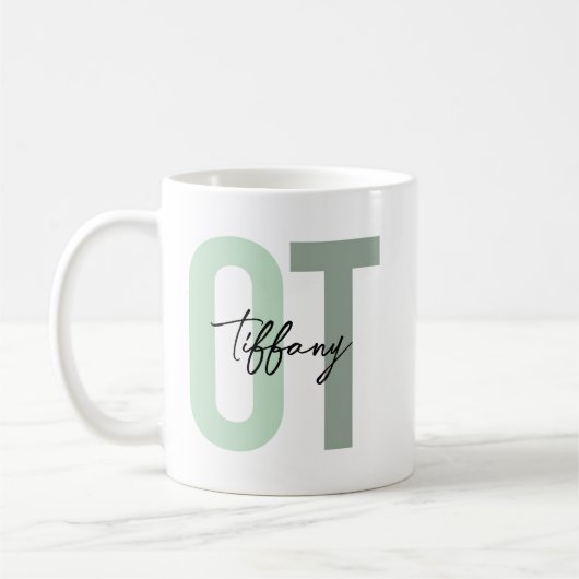 Occupational Therapy Mug • Custom OT Coffee Mug • Koffiemok (Links)