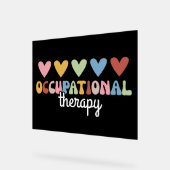 Occupational Therapy OT Professional Acryl Bord (Hoek)