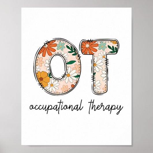 Occupational Therapy Ot Therast Ot Month Poster (Voorkant)