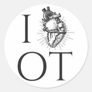 Occupational Therapy Stickers Rond