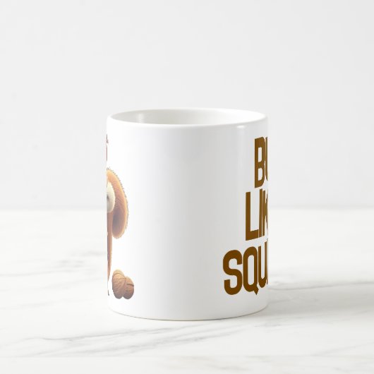 'Occupé comme un écureuil' Mug (Centre)
