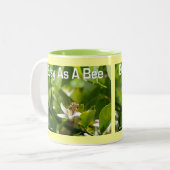 Occupé comme une abeille - Mug (Devant gauche)