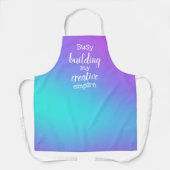 Occupé Construire Mon Tablier Créatif Empire Color (Recto)
