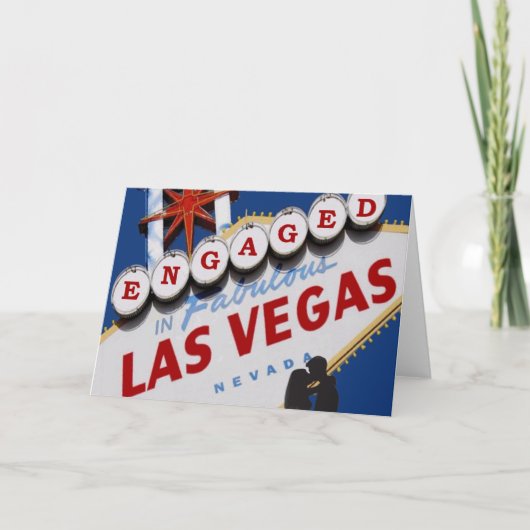 OCCUPÉ DANS la carte FABULEUSE de LAS VEGAS (Devant)
