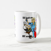 Occupé Nurse Mug (Devant droit)