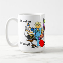 Occupé Nurse Mug