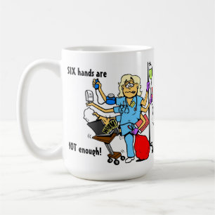 Occupé Nurse Mug